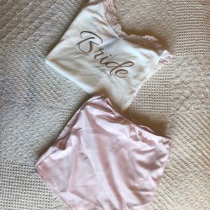 Apt 9 2-Piece Bride Pajama Set